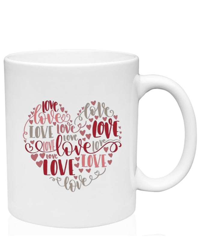 Valentine’s Day mugs