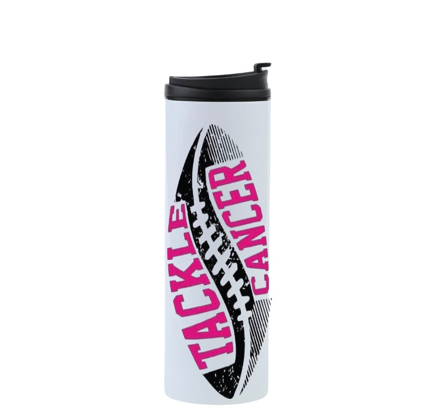 Breast cancer travel mug